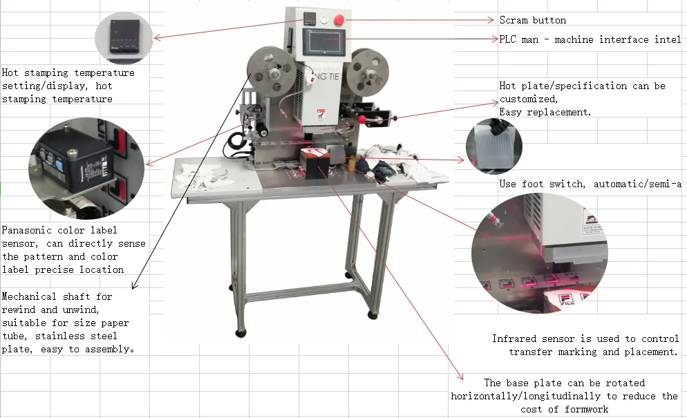 Heat Press Printing Machine for Eva Insoles Logo Making Machine