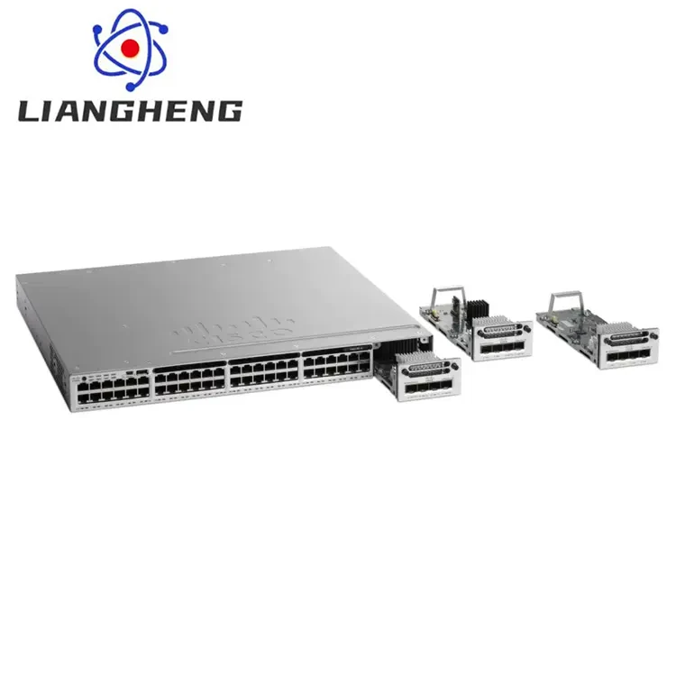 Original New 3850 Series 48 Port Gigabit PoE Switch WS-C3850-48P-S