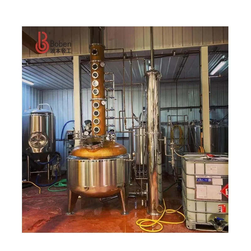 High quality malt barley distill wine making machine distillation equipment factory direct sale