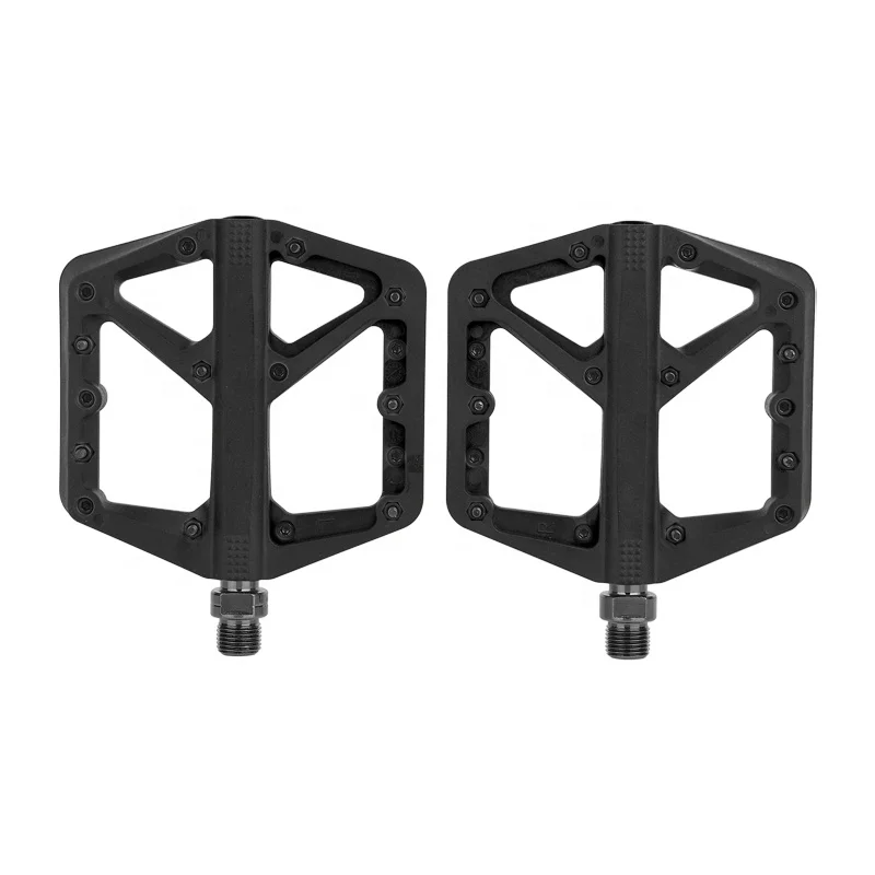 Guaranteed Colorful Light Weight Pedal MTB BMX Foading Bike Parts Cycling Axle CNC Nylon plastic Bicycle Pedal