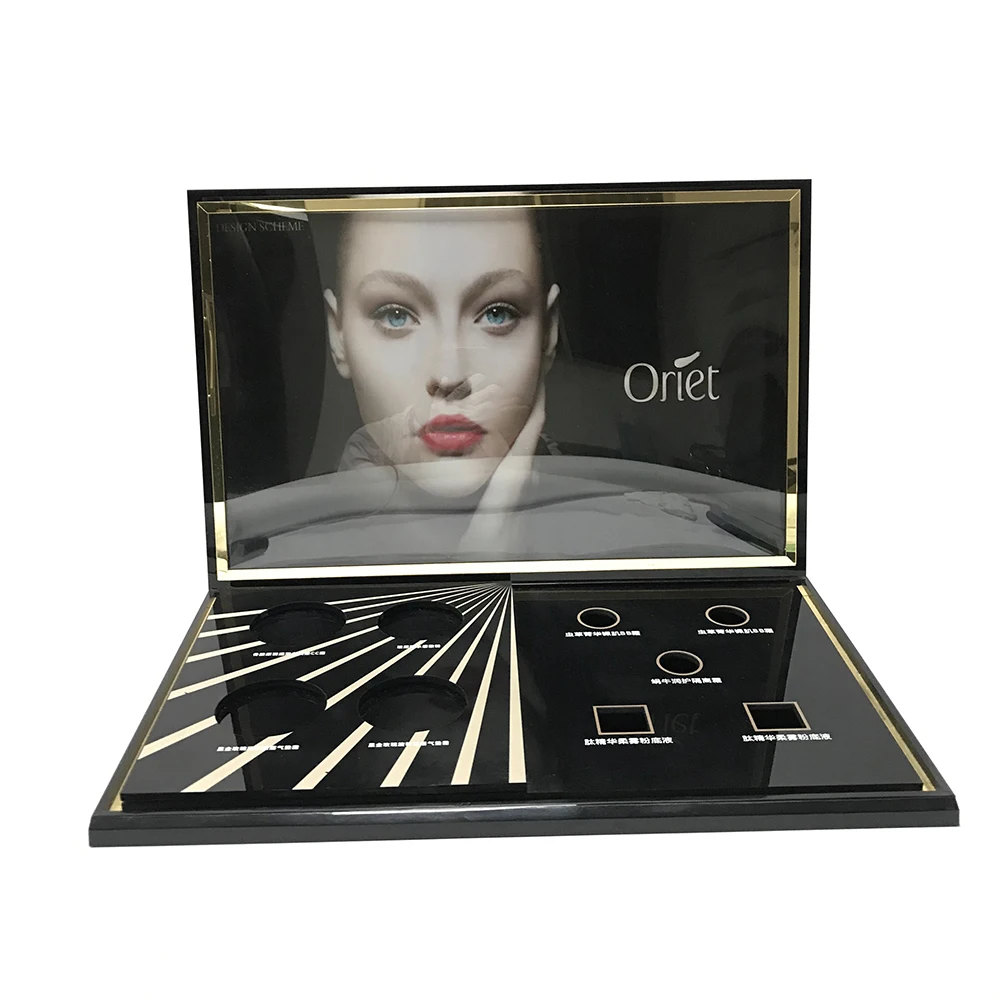 Customized Acrylic Makeup Cosmetic Display Stand