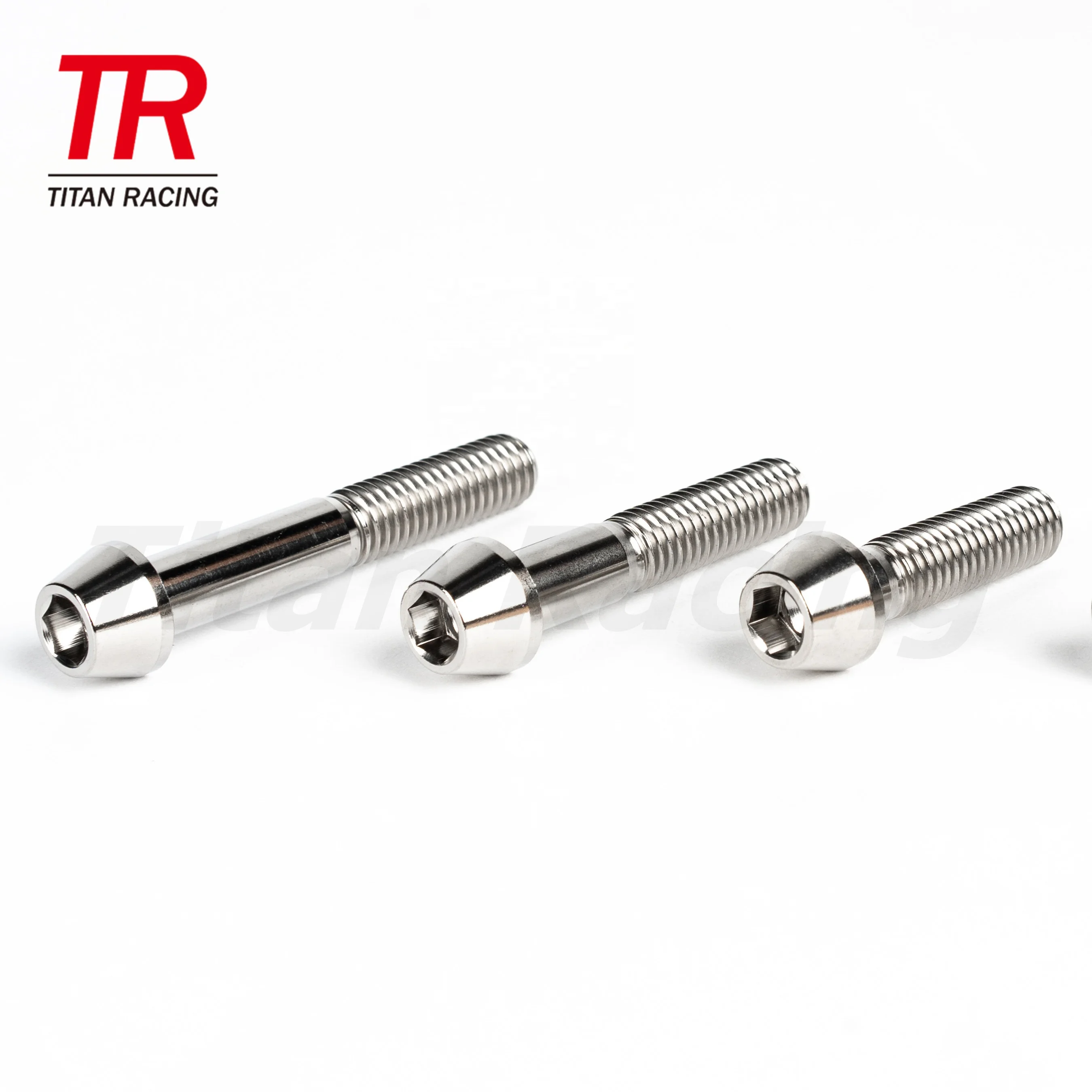 M6 M8 M10 Titanium taper head bolts for bicycle