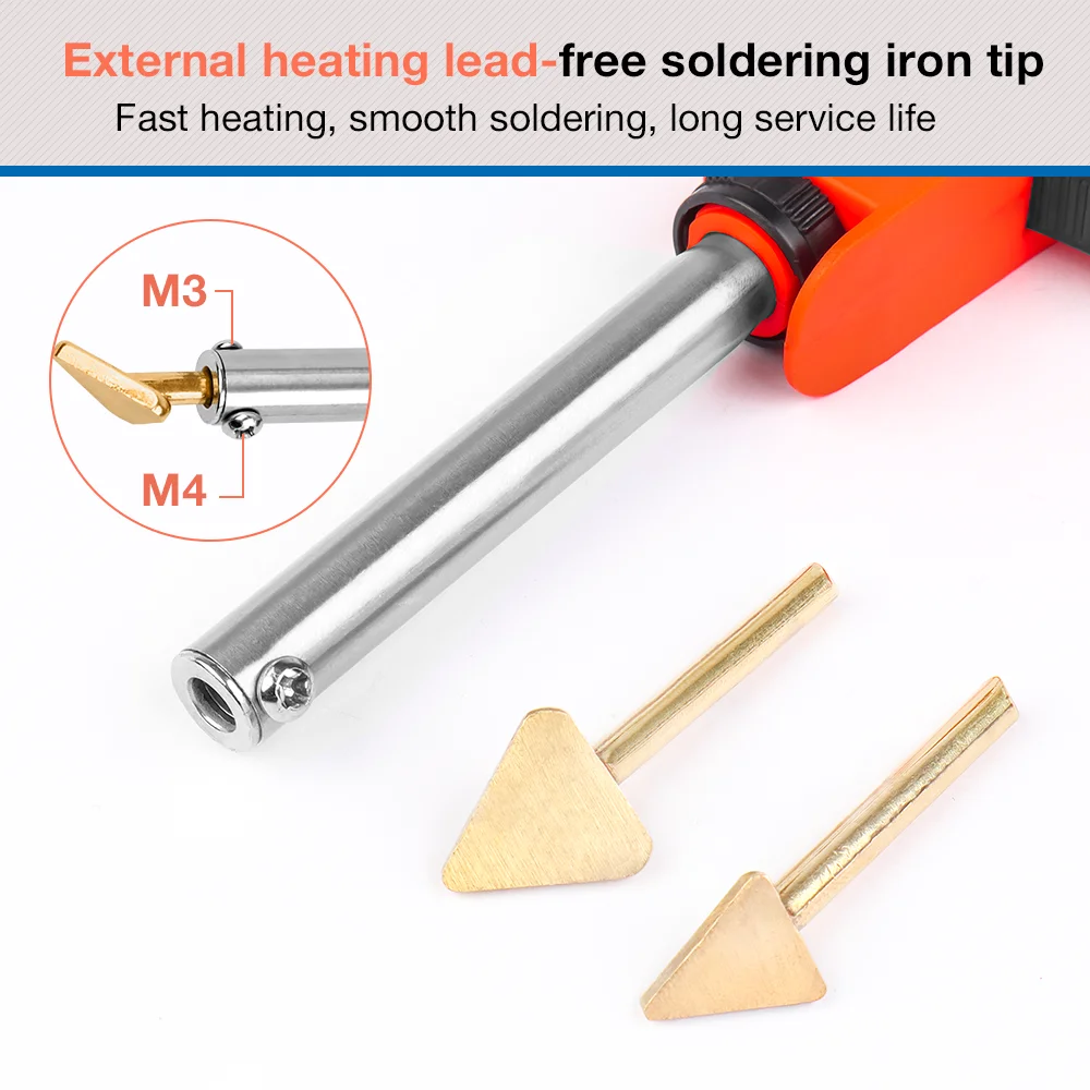 Car Bumper Repair Tool 2 Welding Tips 100W Plastic Welding Kit Soldering Iron Gun Plastic Welder