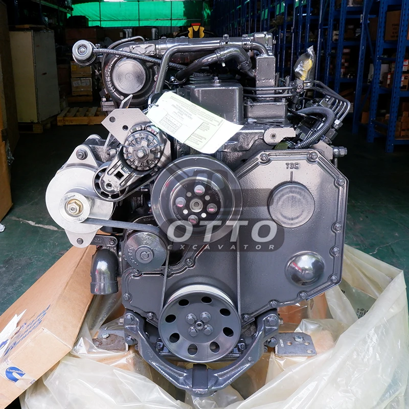 OTTO Wholesale diesel Construction Machinery Parts 6 Cylinder Truck Ngine 6bta5.9-g2 150kva Generator
