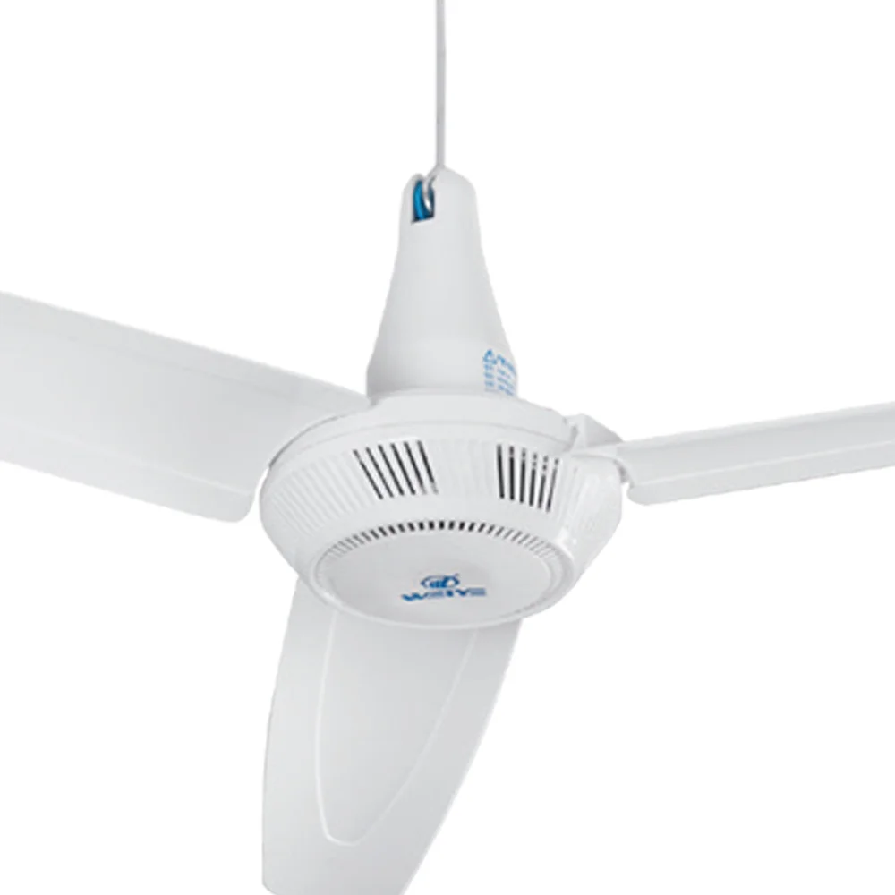 FC06-990 Weiye оптовая продажа производство Китай Тайчжоу (белый AC/DC 12V дешевые пластиковые В комплект входят 3 лезвия Бриз потолочный вентилятор с Европейским сертификатом соответствия от сертификационной Организации по ограничению на