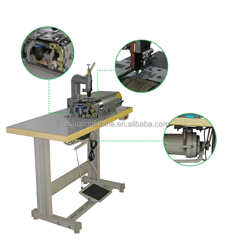 Автоматическая электрическая небольшая 801 ручная промышленная обувь верхняя кожаная Лыжная машина