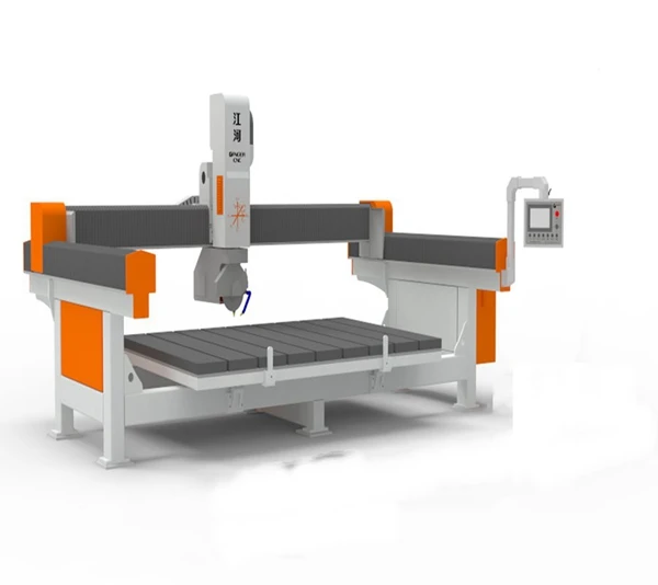 4 axis marble bridge cutting machine GQ--350 with temple & front end cutting machine