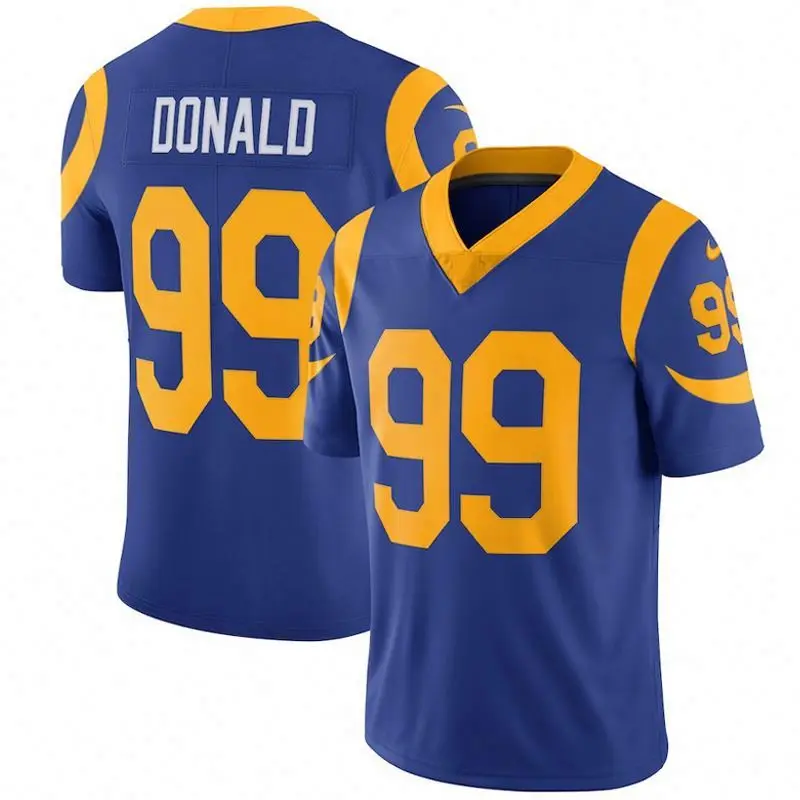 20 Jalen Ramsey Jersey 99 Aaron Donald 30 Todd Gurley II 16 Jared Goff Football Jerseys