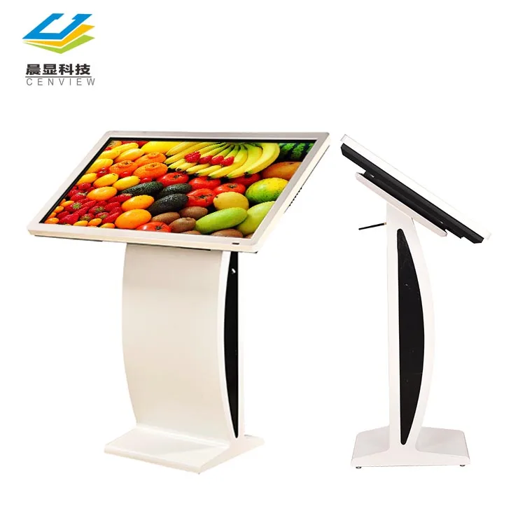 43 ЖК-дисплей вертикальный рекламный плеер монитор киоск 43/50/55/65 дюймовый интерактивный сенсорный экран мультимедийный киоск