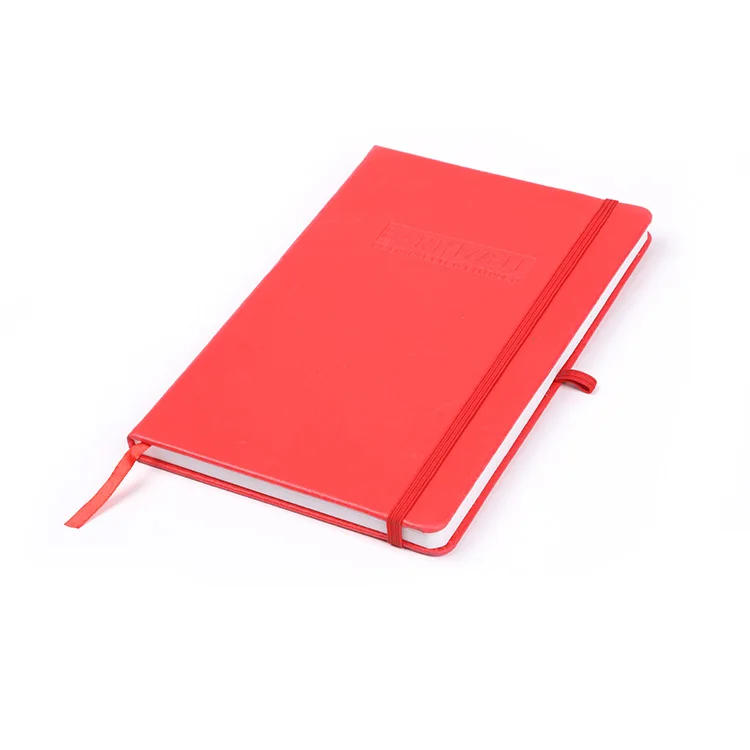 
Cheap PU leather pocket diary A6 notebook for custom branding 