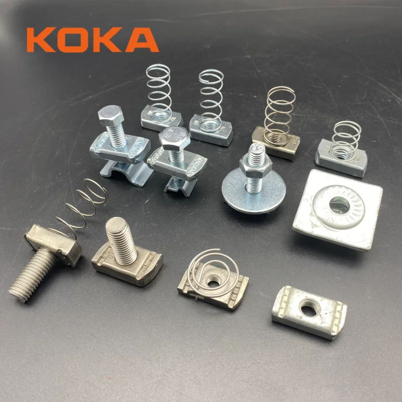 Wholesale Channel Nut Hot Dip Galvanized Spring Nuts m6 m8 m10 m12 Unistrut Spring Nuts