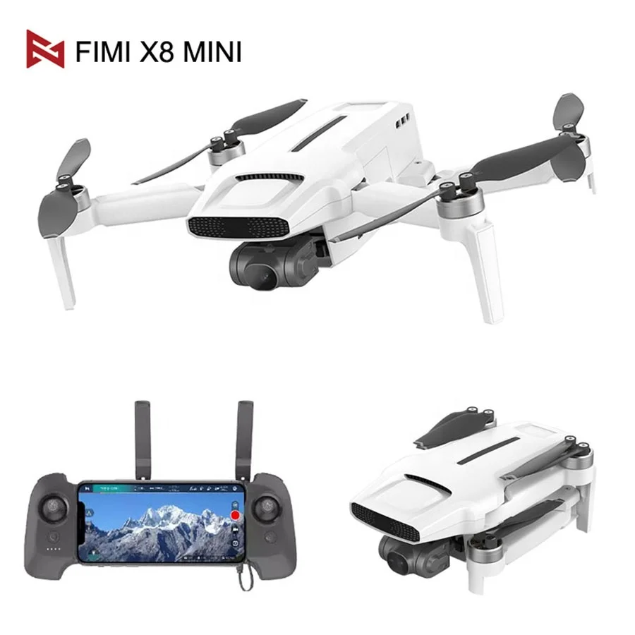 Складной Дрон дальнего радиуса действия 1080P RC HD 4K камера дроны Fimi X8 Mini