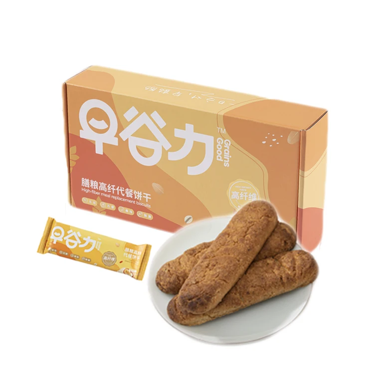 Гарантированное качество, отличный вкус, Сменное печенье с высоким содержанием волокон, хрустящее печенье