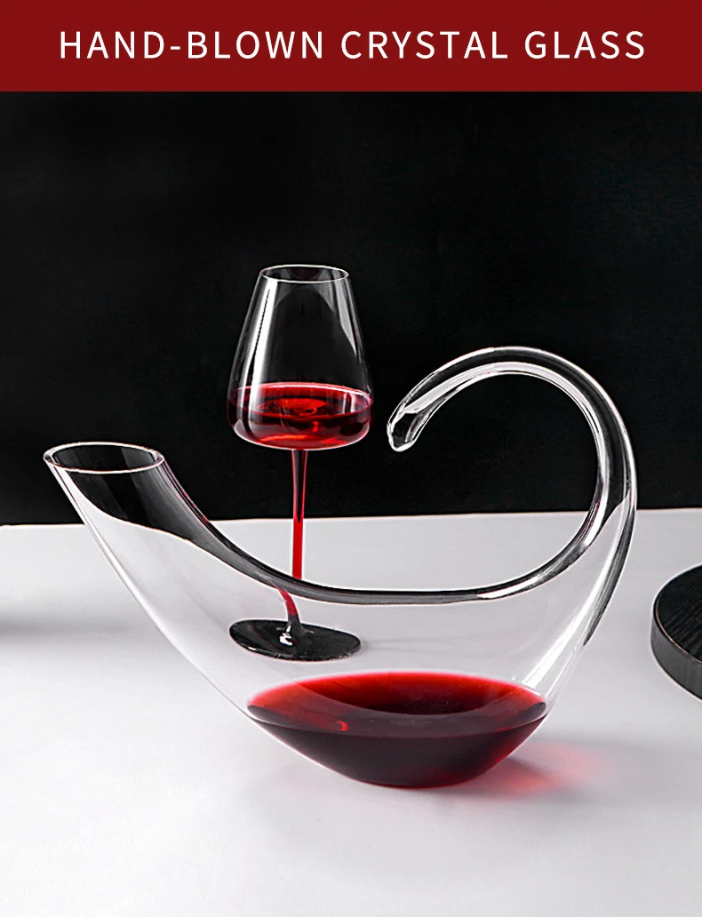 European style red wine decanter Crystal glass shaped decanter Household luxury wine jug Scorpio decanter