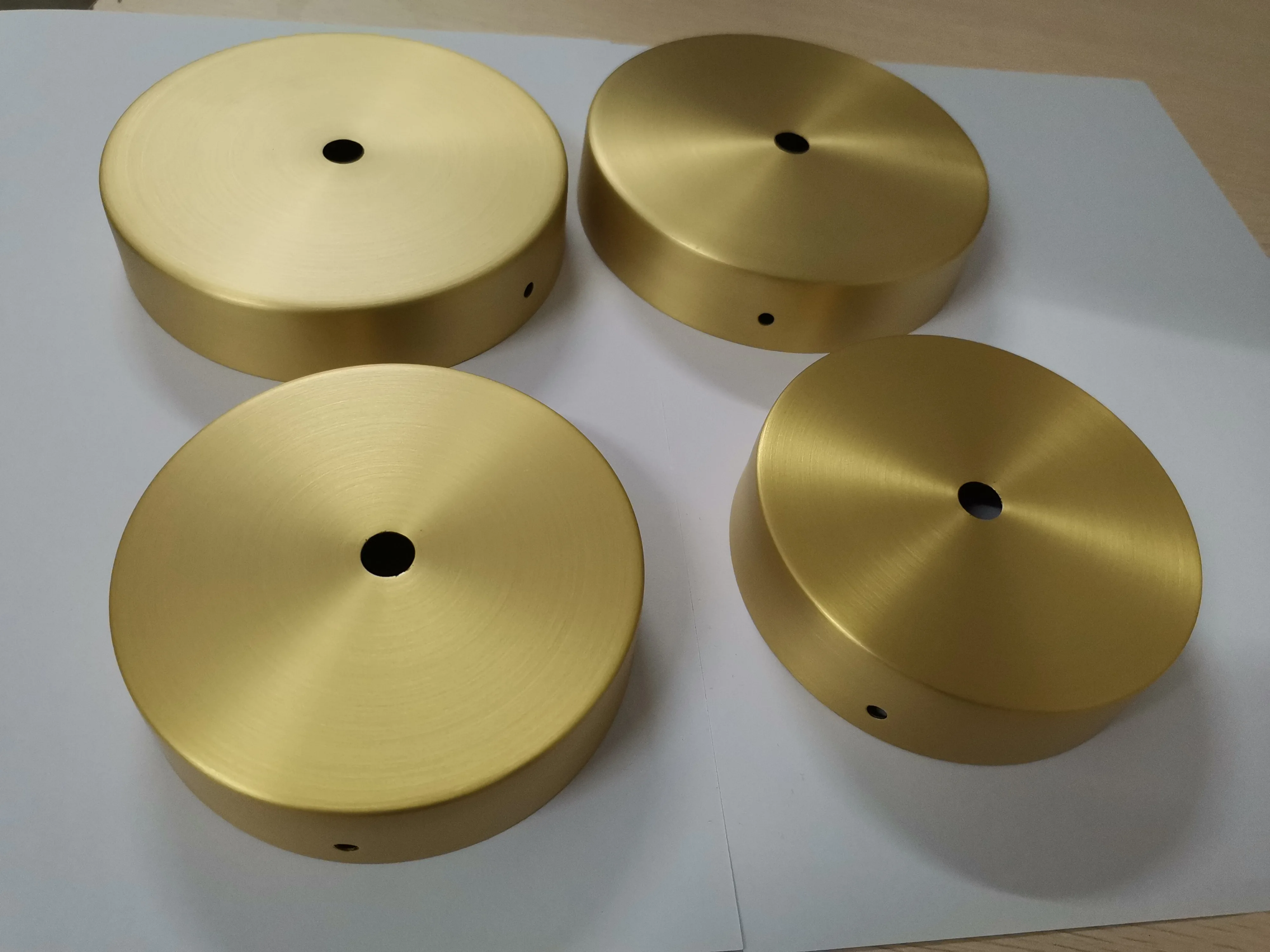 Высокое качество Dia80mm ;100 мм Потолочная пластина Чистая латунь люстра из материала потолок Роза навес круглый