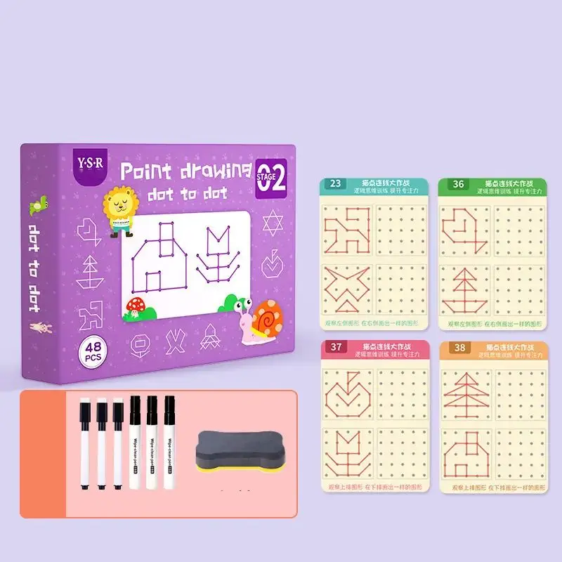 English Hold Books Magic Reusable Writing Card Board For Toddler Kids Pen Control Training Book