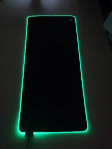 Side Emitting Fiber Optic With Good Quality Mouse Pad Side Glowing Fiber Optic Mouse pad Edge Ambient Light