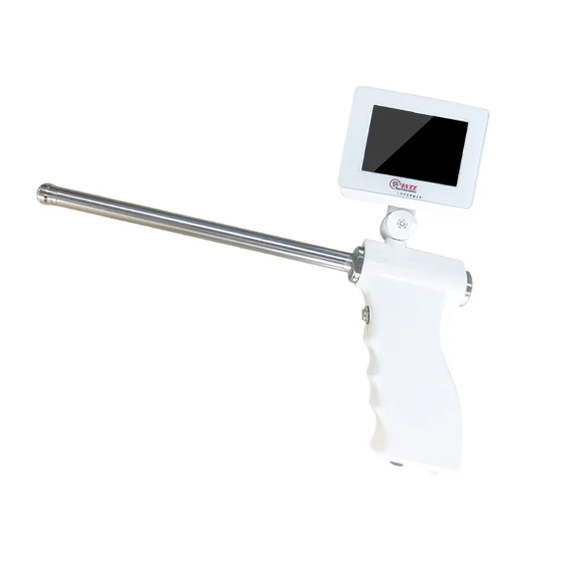 Visual artificial Insemination Gun for Sheep Goat OvineEweAnimal Instruments /Veterinary AI digital insemination gun with camera