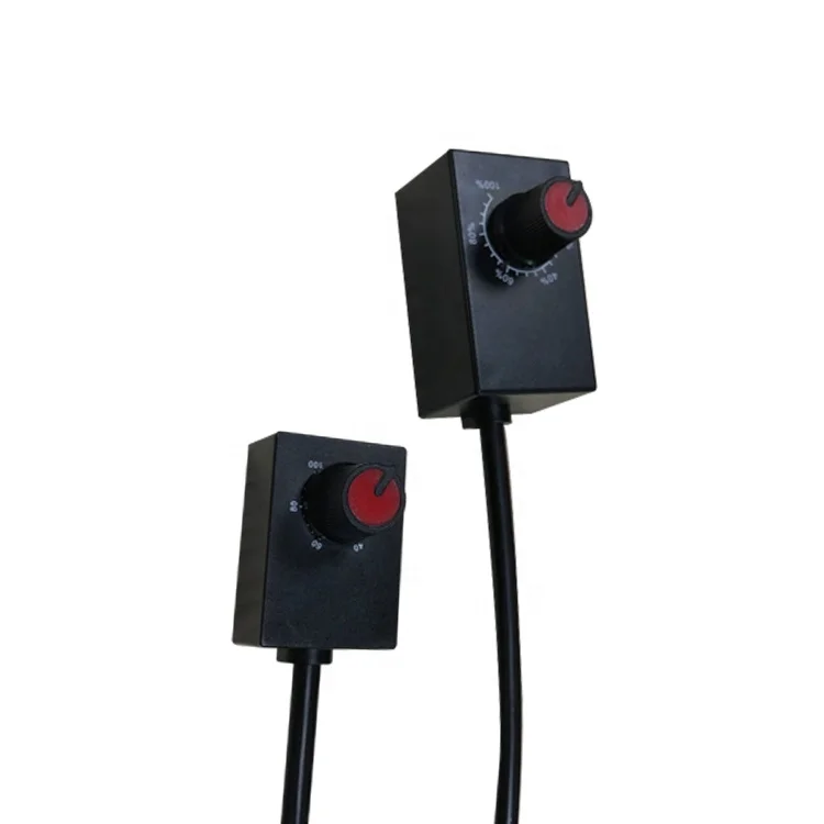 Compact Knob Passive Dimmer Electronic Potentiometer for 0-10V Dimmable LED Driver LED Grow Light Dimmer Led light Dimmer