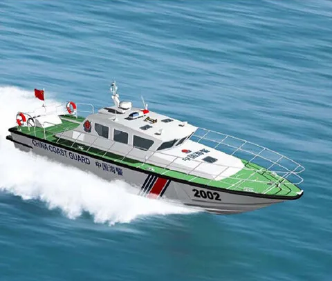 Grandsea 20m High Speed Aluminium Coast Guard Patrol Boat for sale