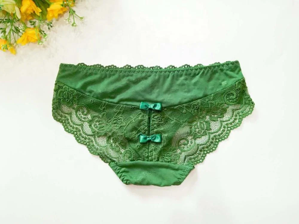 LUBUNIE JS8153 Best selling breathable women sexy lingerie lace panty