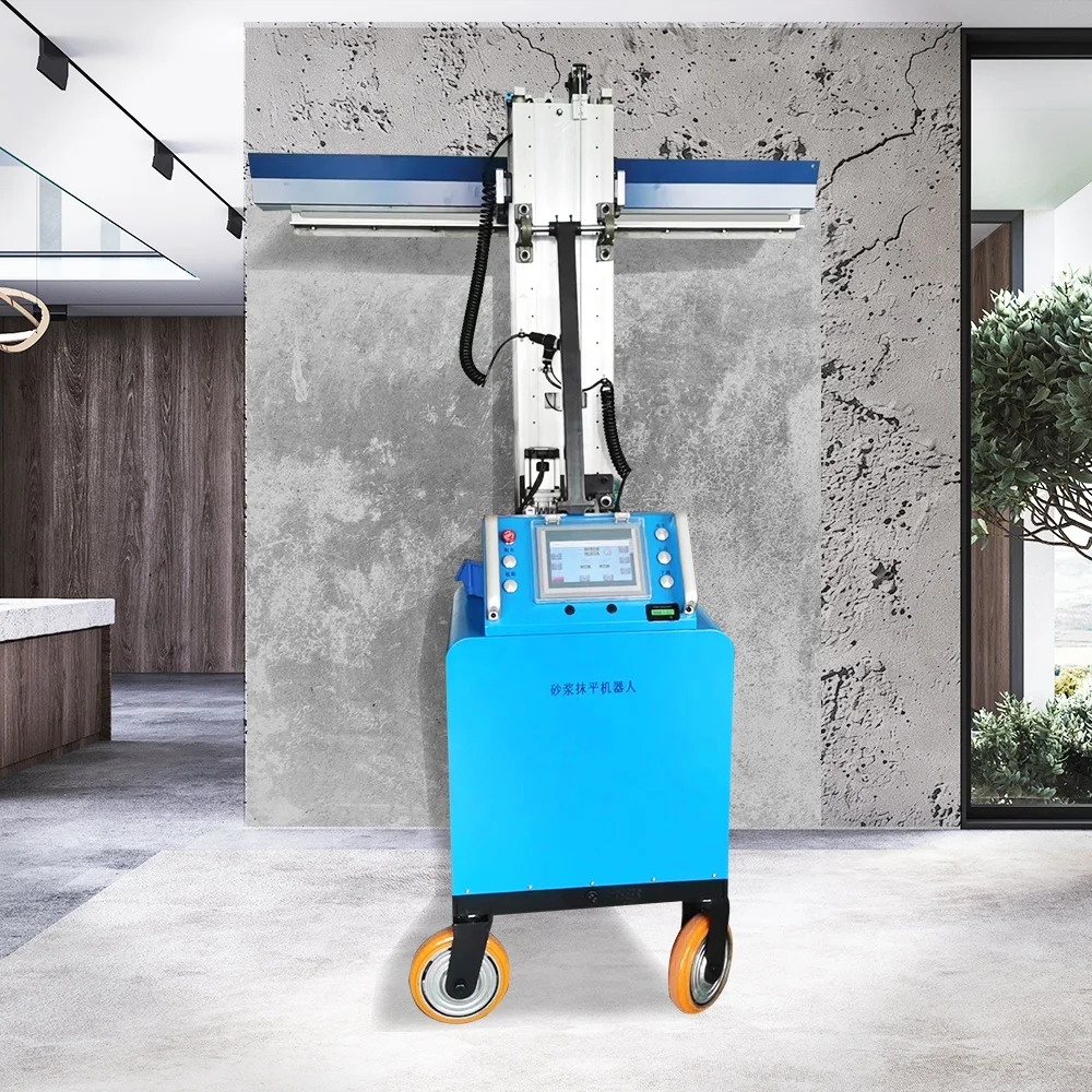 New Type Wall Cement Automatic Tools Cement Plastering Rendering Wall Mortar Intelligent Scraping Robot