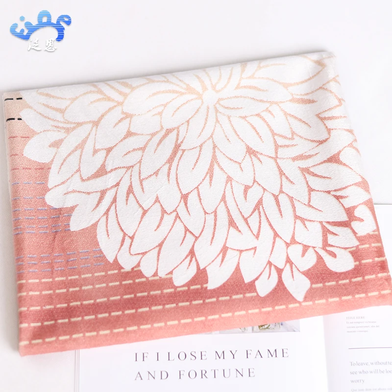 Baby warm Quil Flannel fleece  polyester micro-fiber printed fabric