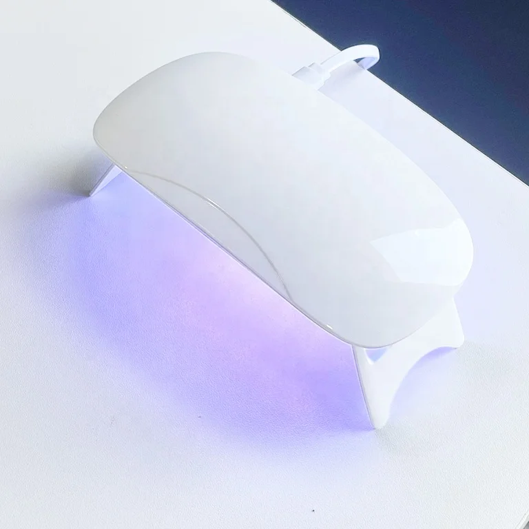 Mini Nail UV Lamp 6W Portable USB Cable Semi Cured Gel Nail Sticker Polish Gel UV Light Nail Dryer