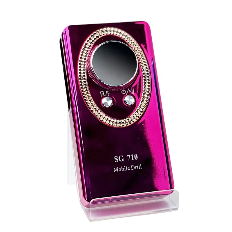 Новый SG710 45000 об./мин. Портативный Радужный USB Перезаряжаемый носимый сверлильный станок для маникюра и педикюра