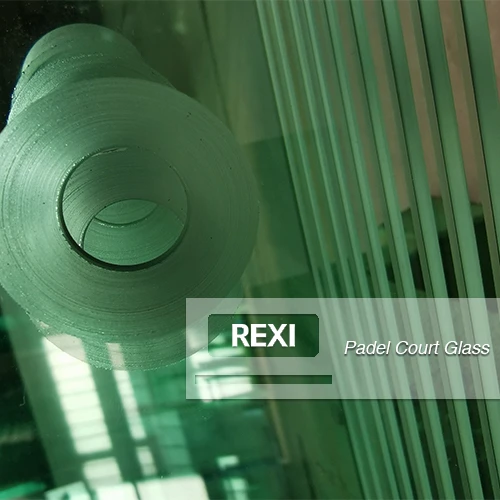 10mm 12mm Tempered Tennis Padel Court Glass with CE certificate