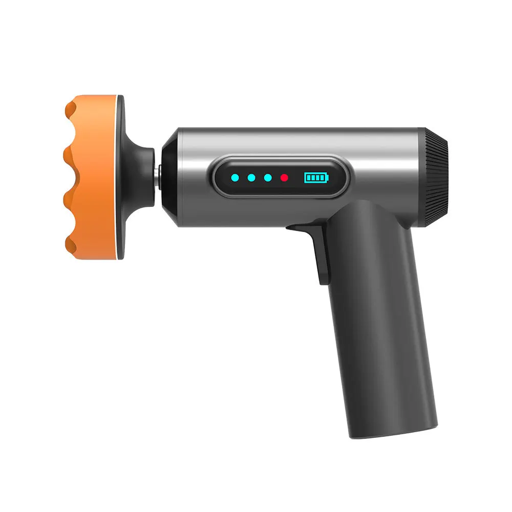 Rotary Cordless Batteries Car Care Rechargeable Wireless Mini Electric Car Polishing Machine With Polishing Sponge Pads