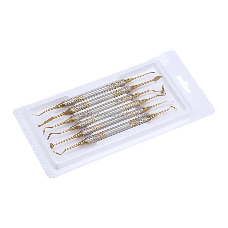 Factory Wholesale 6 Pcs Oral Care Aesthetic Restoration Set Dental Resin Filling Set