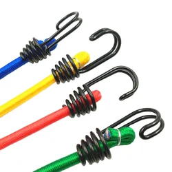 Guaranteed Quality Colored PP Motorcycle Colorful Stretch Bungee Cords With Heavy Duty Hook