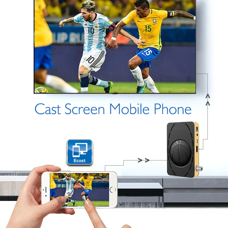 Elinksmart Max HD Digital Satellite TV Receiver Decoder DVB S2