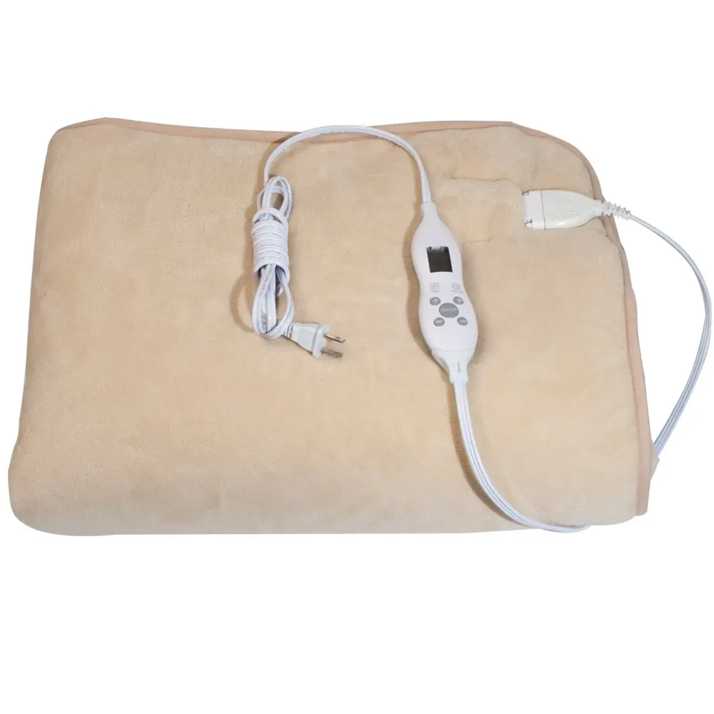 Heated Electric Blanket Electric Bed Warmer Electric Heated Mattress Cover Heater Massage Table Fleece Warmer Pad