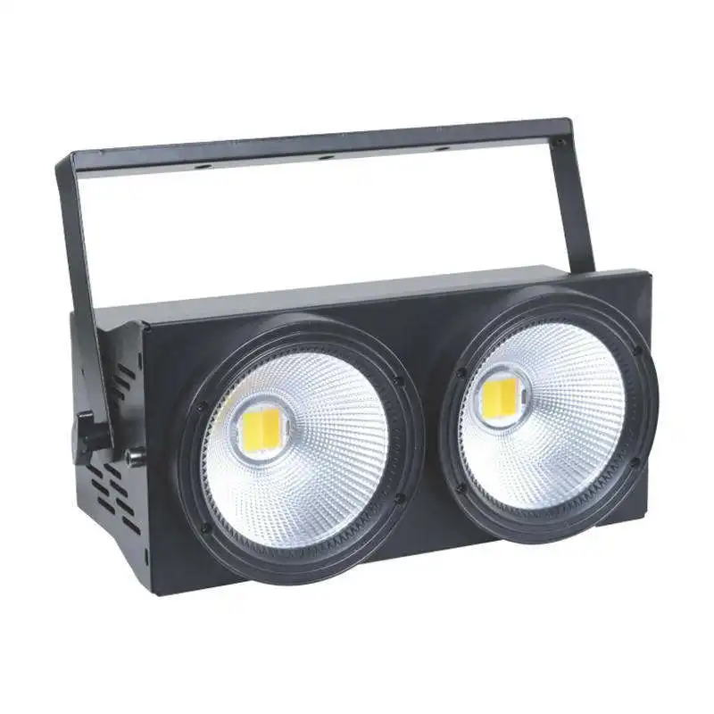 New Style Led Stage Lighting DMX matrix Cob 200w 2 Eyes Audience Blinder Light