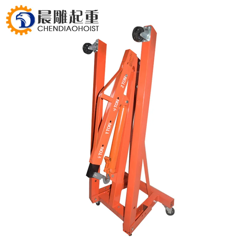 Mini Crane to Remove Car Engine Workshop Engine Car Lift Engine Crane Mobile Crane Fixed Type 3 Ton Provided Standard Hand 1 Set