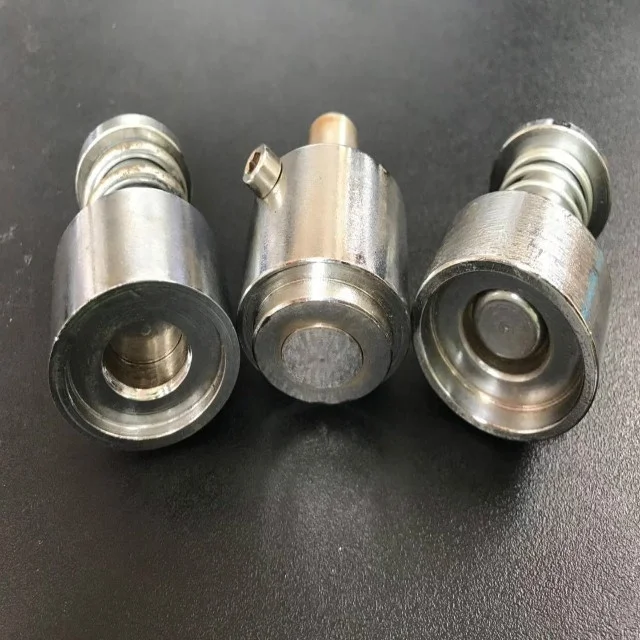 LZ-16 metal baseball cap sofa fabric covered button moulds