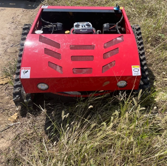 Self-Propelled Multifunctional Crawler Lawn Mower Mowing Machine Grass Shredder Robot Mini Cheap Lawn Mower