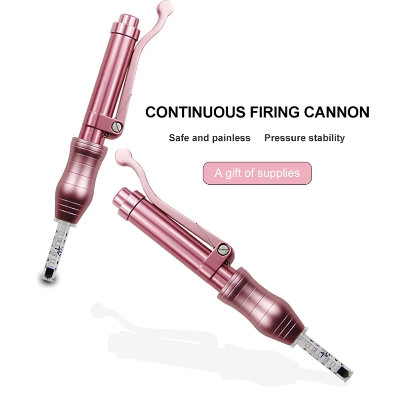 Hot Pink hyaluronic pen Hyaluronic Acid Guns No Injection Serum Pen For Anti-wrinkle Skin Rejuvenation Lips Lifting LipAtomizer