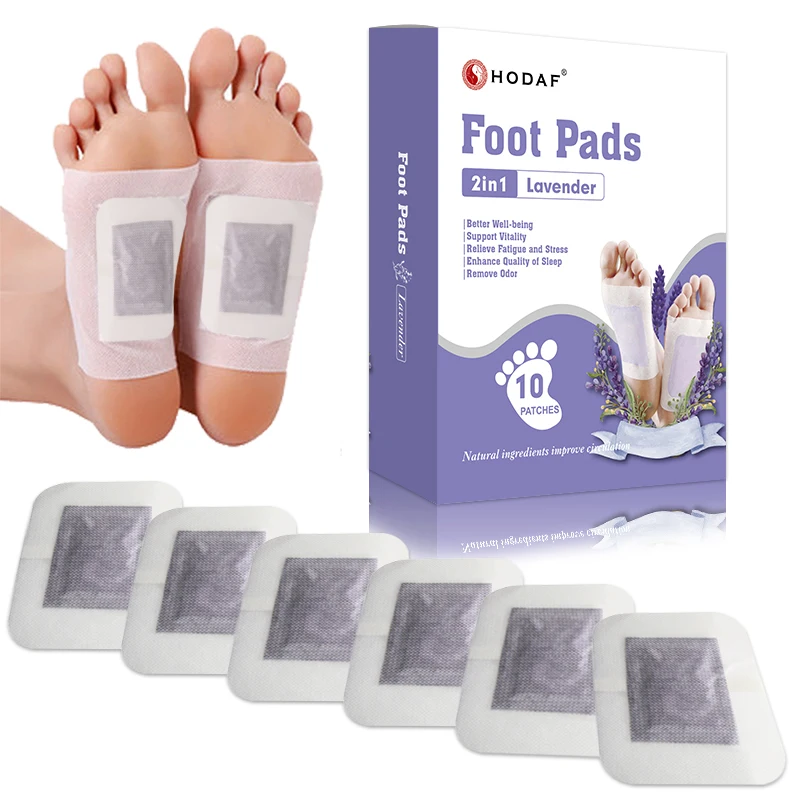 2022 ODM OEM Service Health Care Products Chinese Herbal Beauty bamboo Detox Foot Patch detox foot pads
