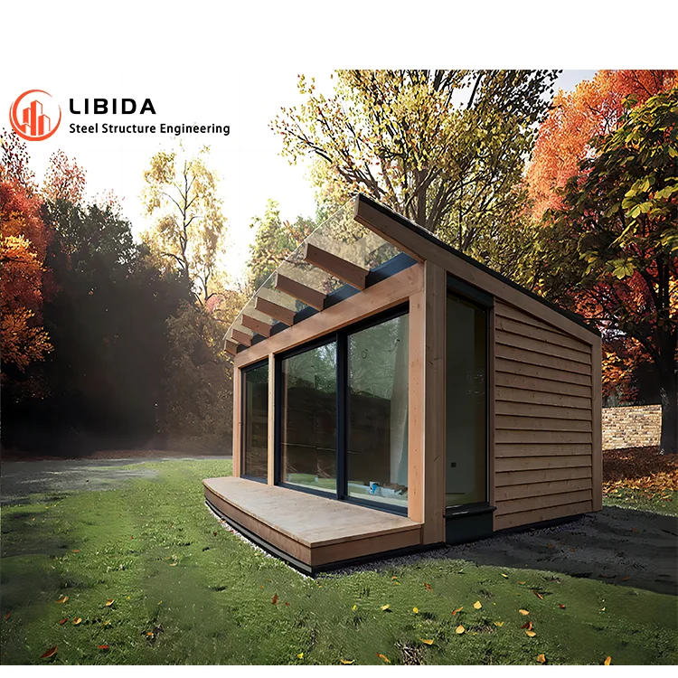 Light Steel Prefab House Easy Assemble Steel Structure Luxury Quality Steel Structure Homes Thermostatic Container House