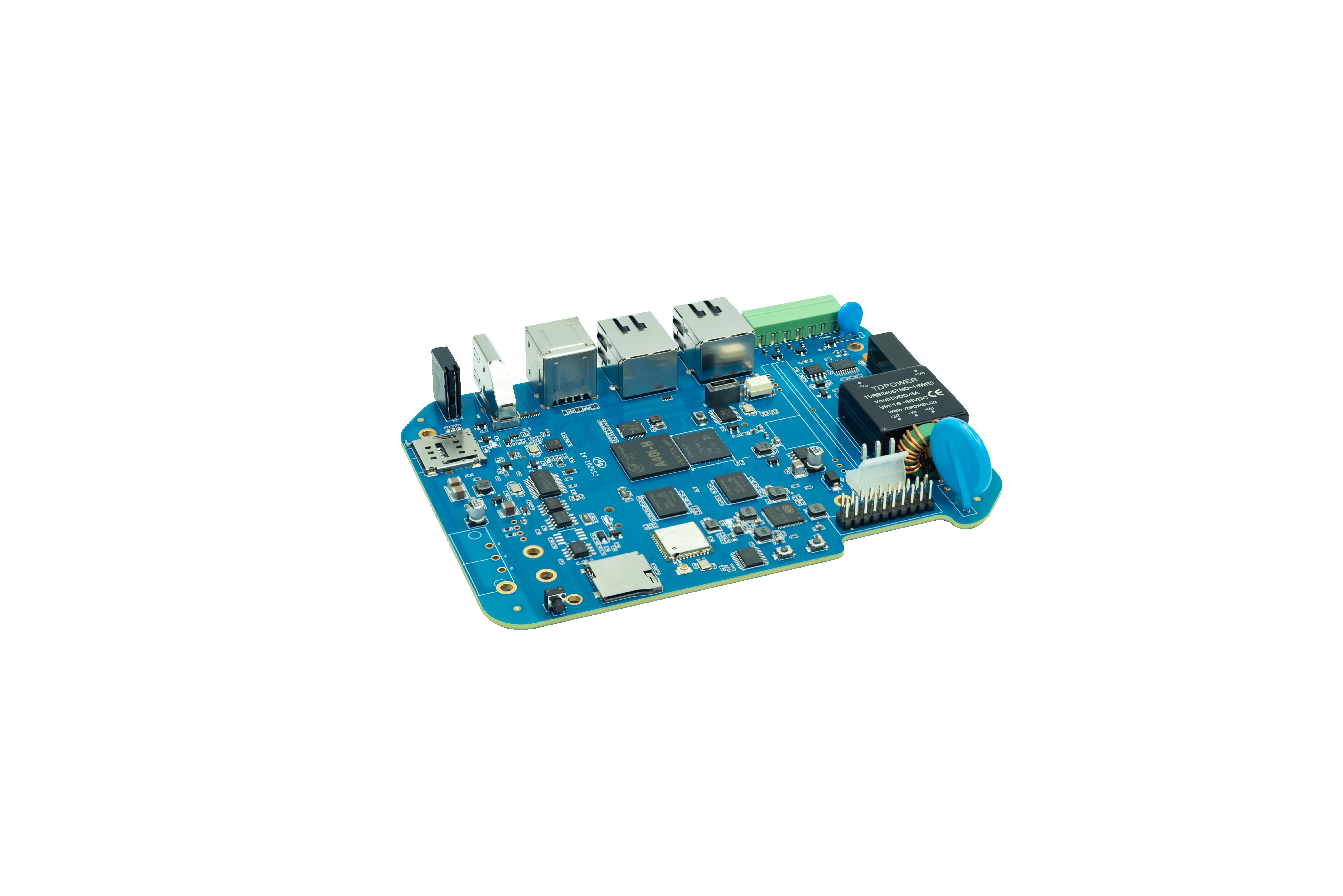 BPI-6202 industrial grade simple embedded general controller hardware and software development platform support 8DIDO+8AI+8AO