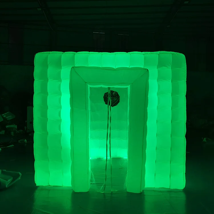 Customized Party Event camera shape inflatable 360 photo booth cabin for sale