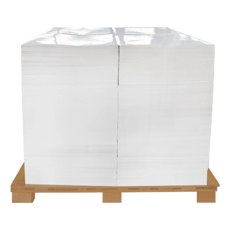 70 x 100 cm custom sheet glossy paper with hot melt adhesive self adhesive cast coated paper label for packing label