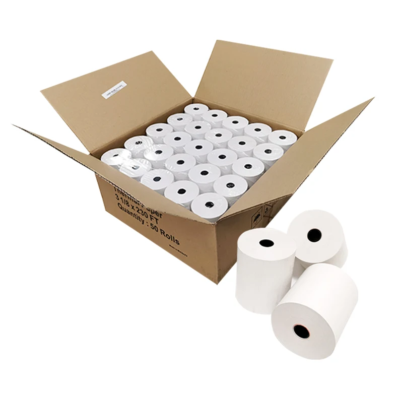 Thermal paper roll printing machine thermal paper roll pos thermal paper rolls 80x80mm