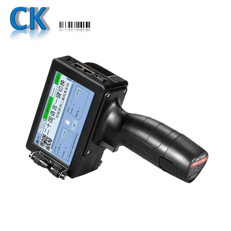 Промышленный ручной струйный принтер Coditeck, 600 точек/дюйм, 12,7 мм, заводская цена