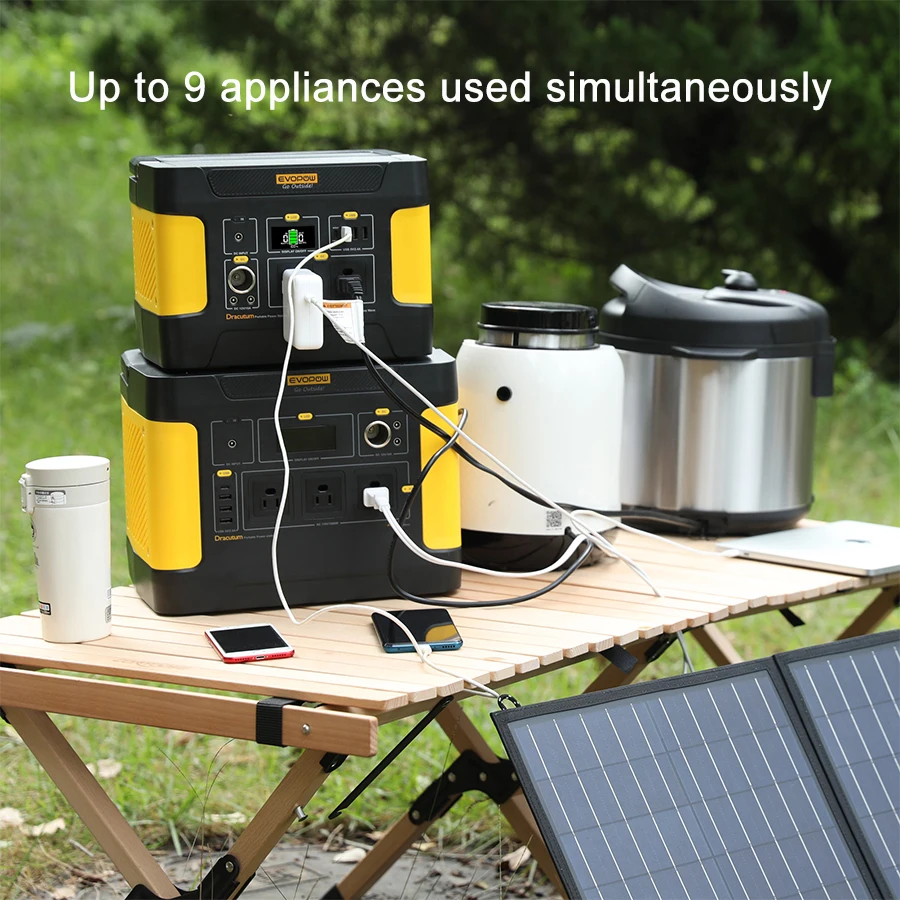 Japanese Spot 600w Emergency Power Supply Solar Portable Power Station Battery