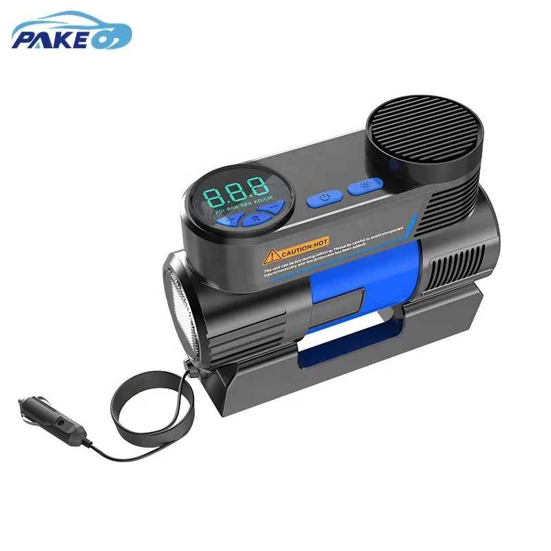 Mini Electric Air Pump 12V Digital Large Display Tire Inflator Portable Air Compressor Long battery life New Item Source Price