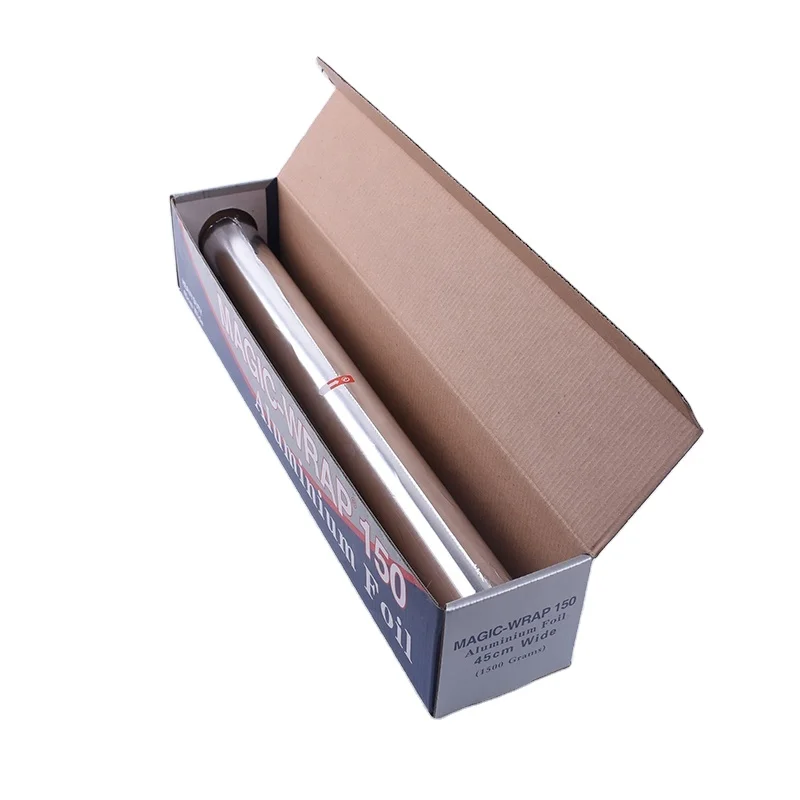 Soft Temper Disposable Kitchen Use Aluminium Foil Paper Roll